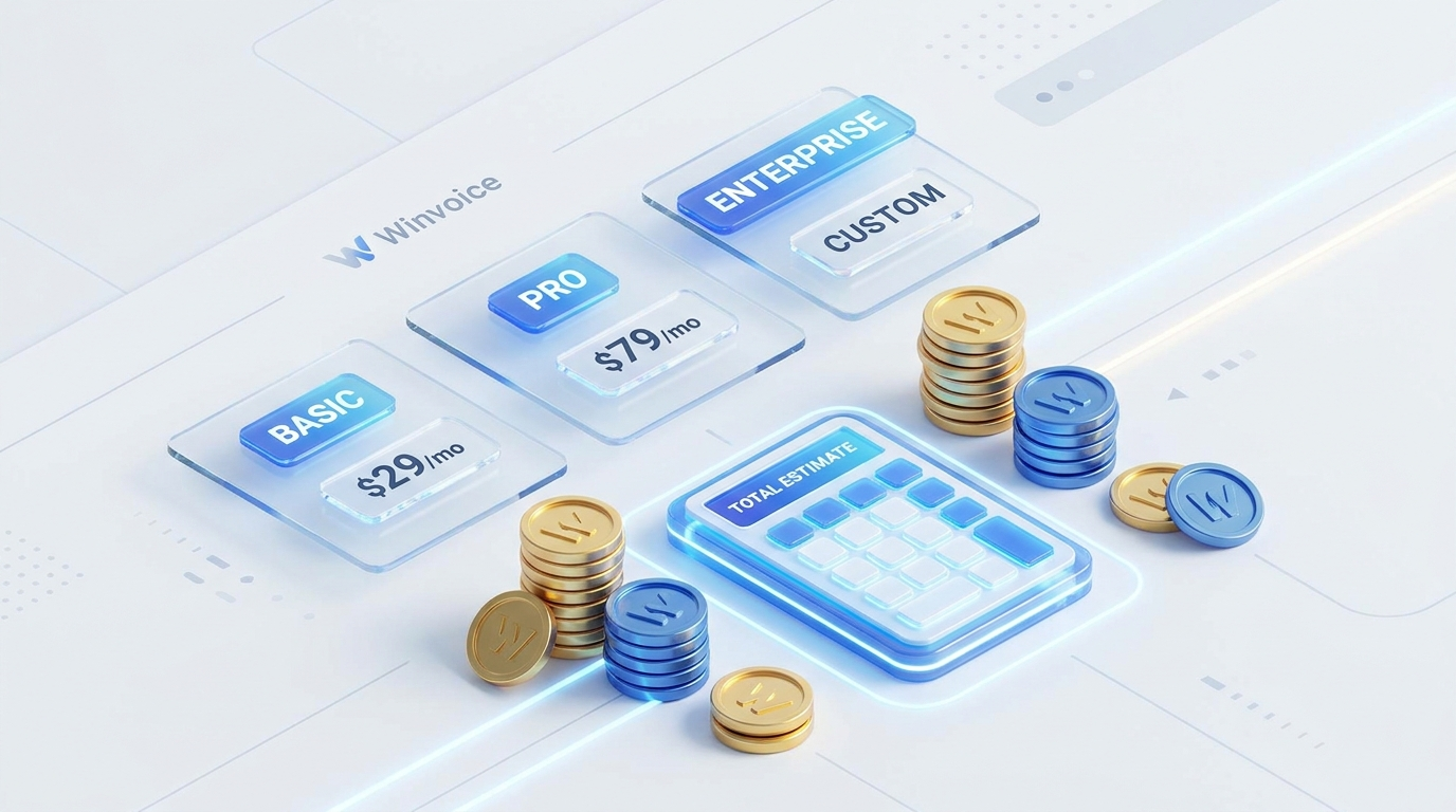Winvoice Pricing Illustration